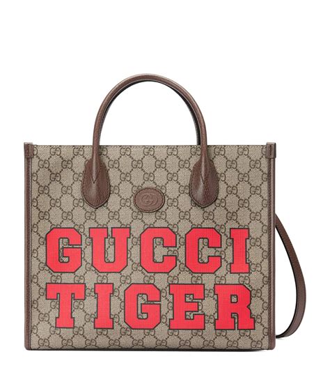 replica gucci tiger tote|Gucci handbag copy.